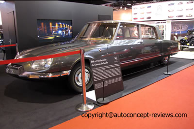 1968 Citroen DS21 President Charle de Gaulle - Exhibit DS Heritage